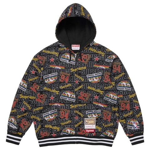 Supreme®/Mitchell & Ness® Teams Zip Up Hooded Sweatshirt - Supreme Supreme®/Mitchell & Ness® Teams Zip Up Hooded Sweatshirt - Supreme