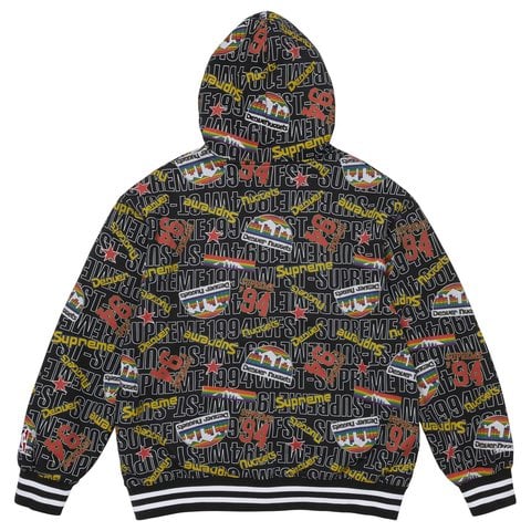 Supreme®/Mitchell & Ness® Teams Zip Up Hooded Sweatshirt - Supreme