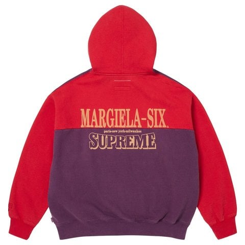 Supreme®/MM6 Maison Margiela Eagle Zip Up Hooded Sweatshirt - Supreme