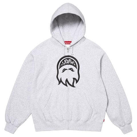 Supreme Supreme®/Spitfire® Zip Up Hooded Sweatshirt - Ash Grey