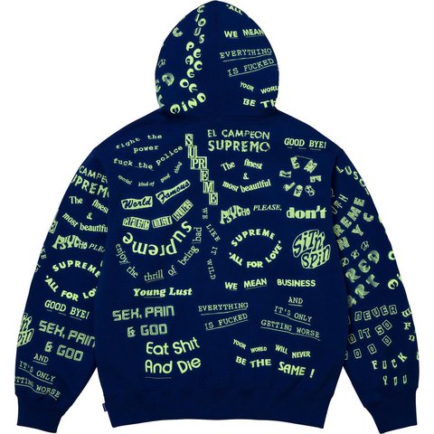Supremeの「Too Deadly Hooded Sweatshirt」 Supreme Too Deadly Hooded Sweatshirt Black Men's - SS26 - GB