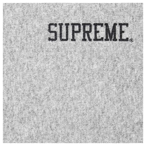 Supreme Washed Crewneck - Heather Grey