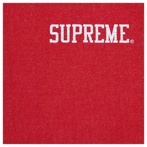 Supreme Washed Crewneck - Red