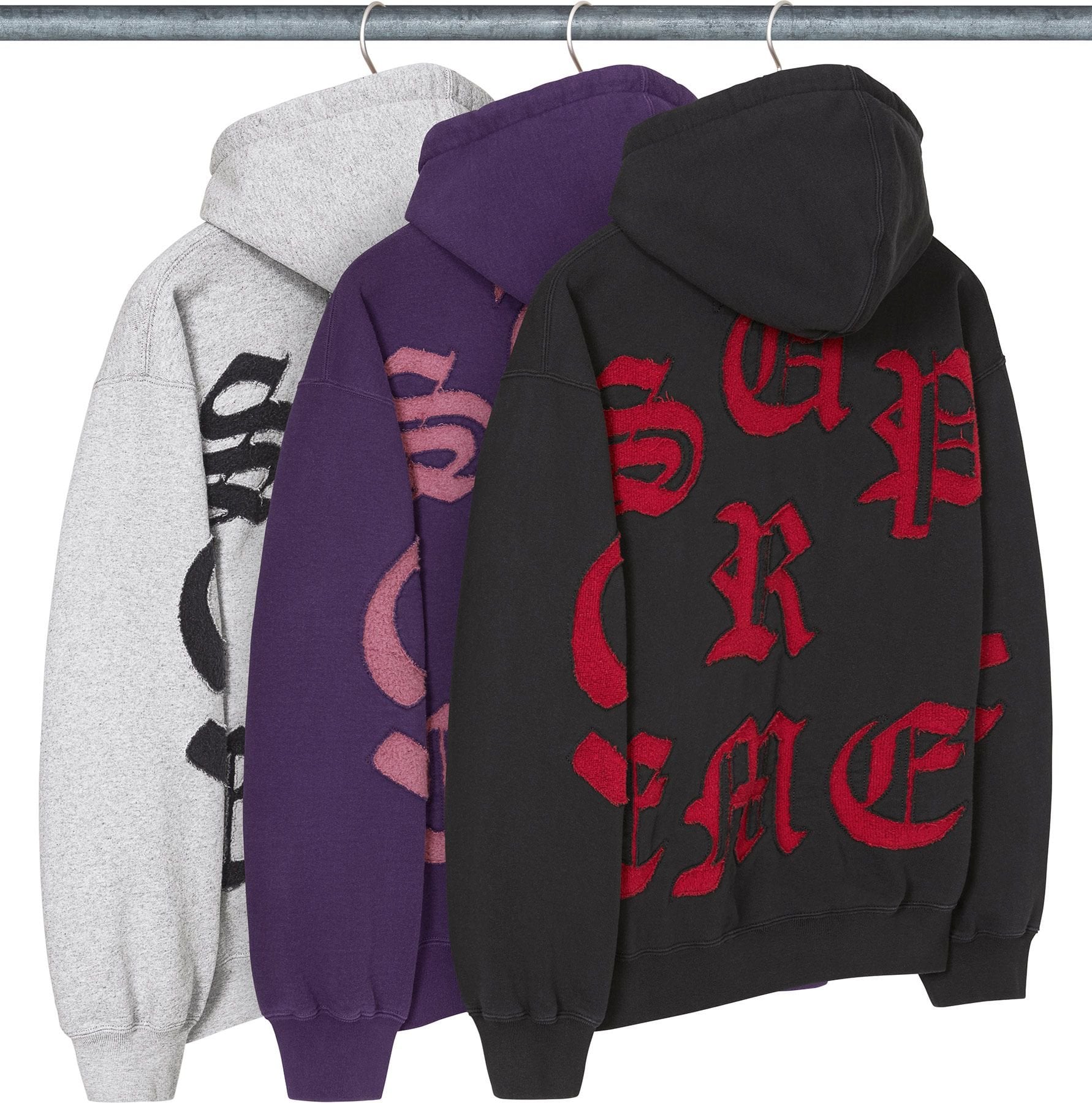 トップス Supreme 176 Zip Up Hooded Sweatshirt Supreme 176 Zip Up Hooded Sweatshirt Bright Orange Men's - FW25 - US