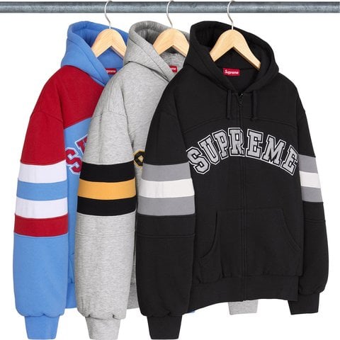 トップス Supreme FilledZipUpHooded Sweatshirt M Filled Zip Up Hooded Sweatshirt - Supreme
