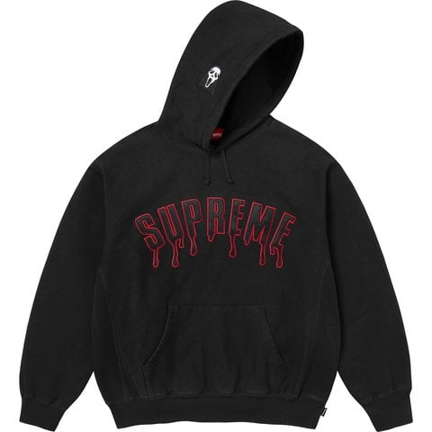 Supreme Ghostface® Arc Hooded Sweatshirt - Black