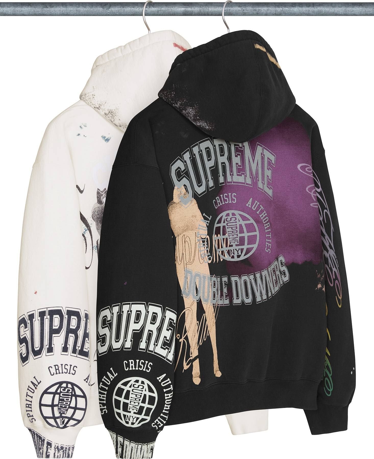 Overprint Hooded Sweatshirt - spring/summer 2026 - Supreme