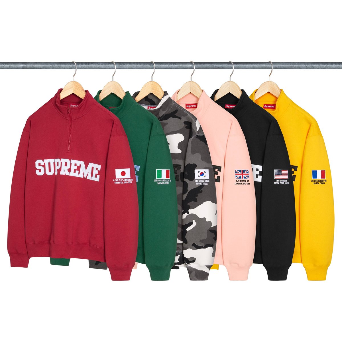 Shop Flag Half Zip Pullover