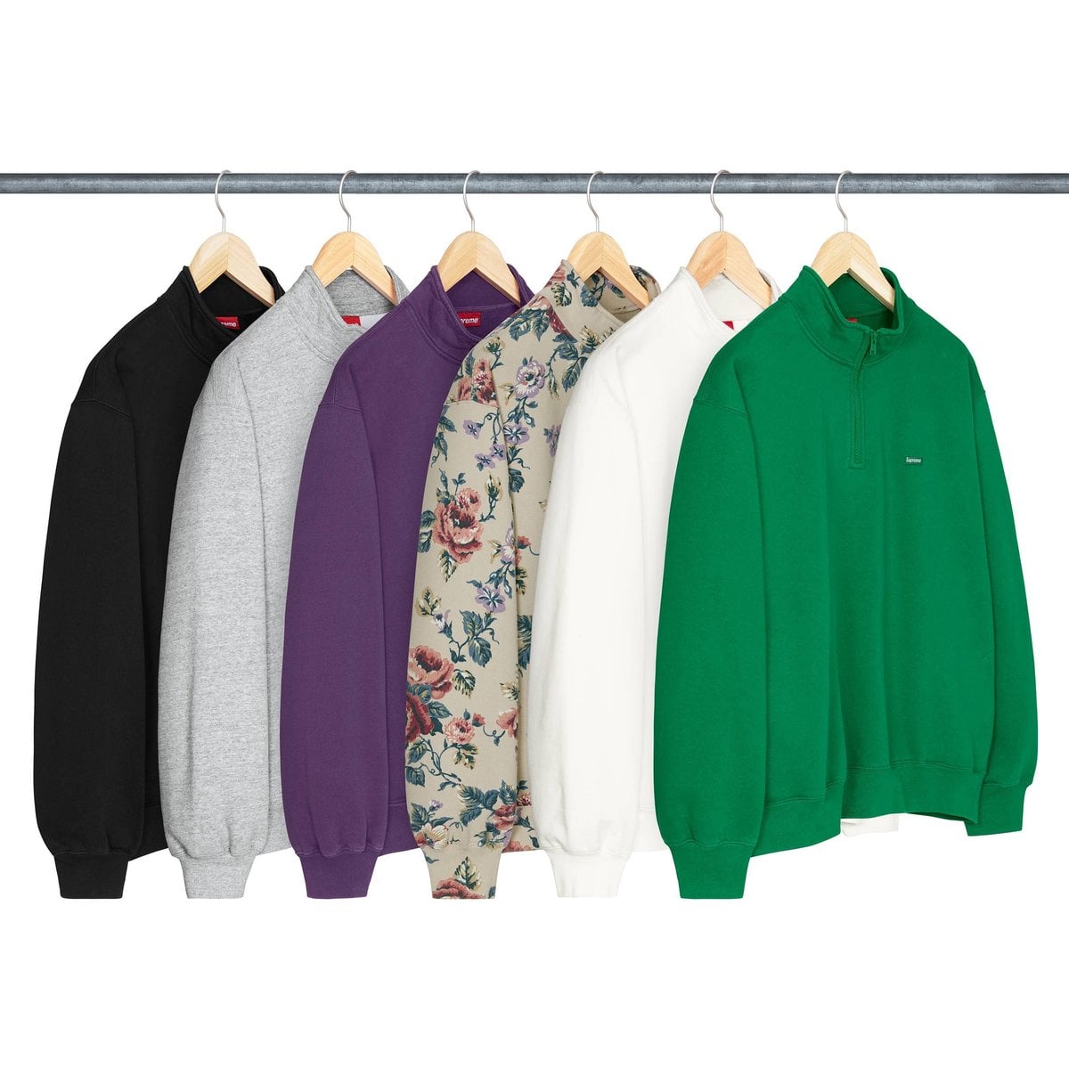 Small Box Half Zip Pullover