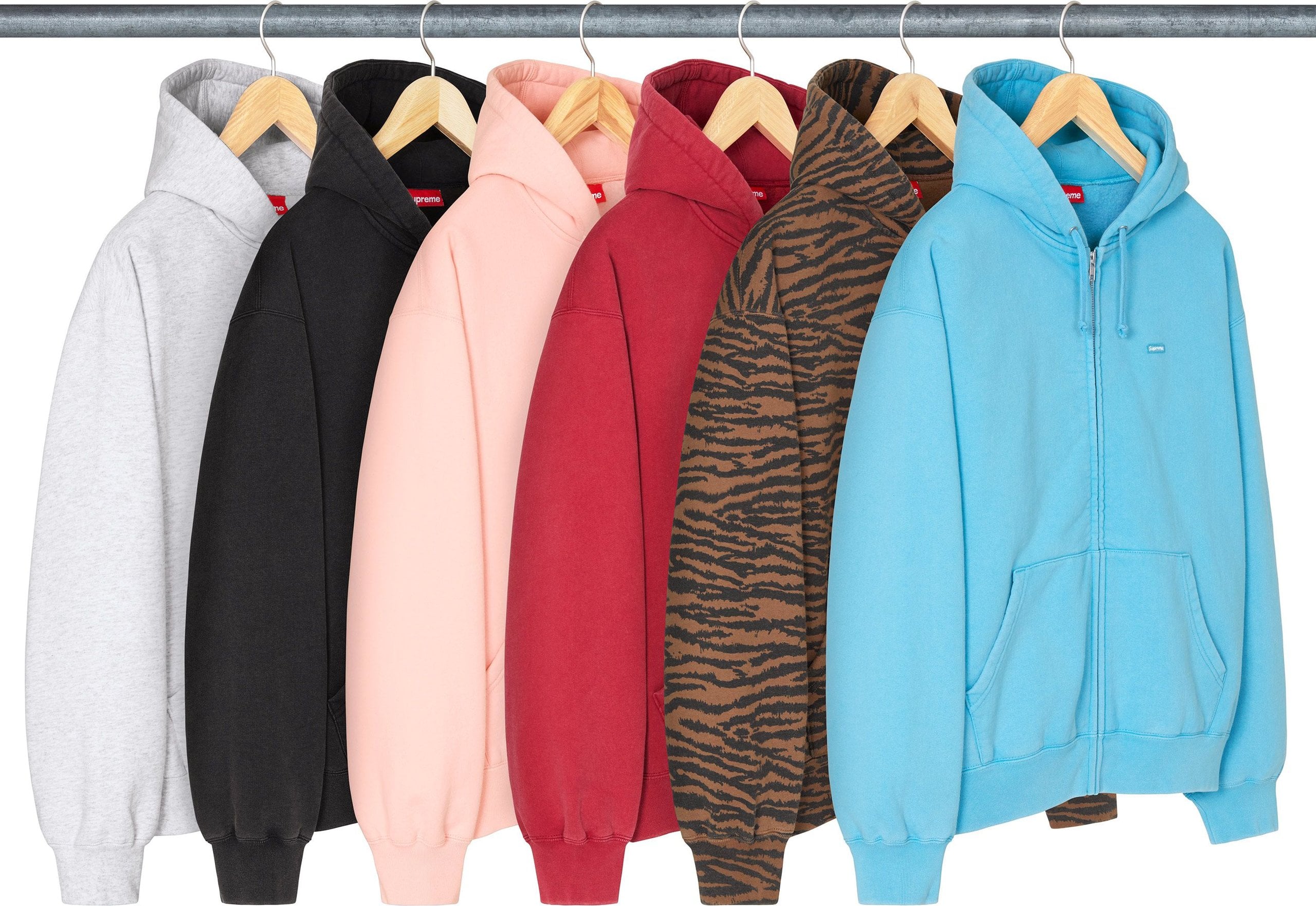 Small Box Zip Up Hooded Sweatshirt - Supreme