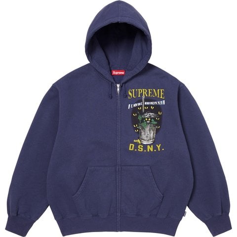 Supreme/DSNY Zip Up Hooded Sweatshirt - Supreme