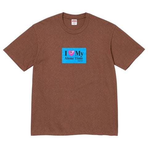 Supreme Alone Time Tee - Brown