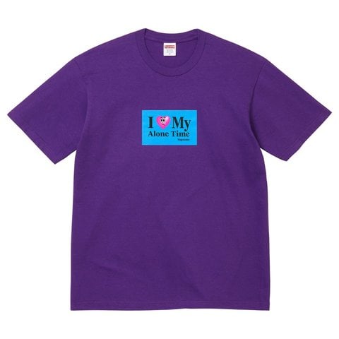 Supreme Alone Time Tee - Purple