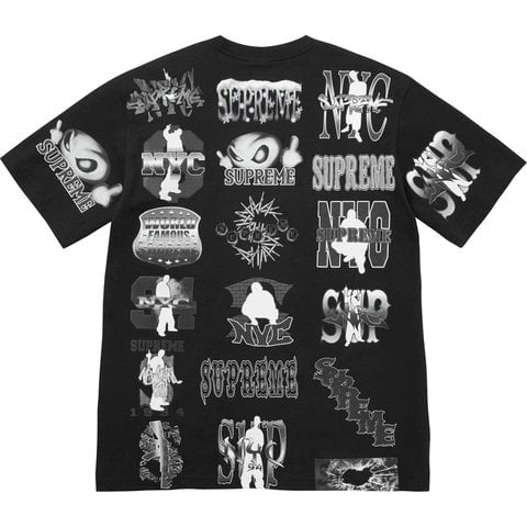 Supreme Flash Tee - Black