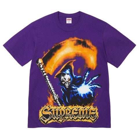Supreme Grim Reaper Tee - Purple
