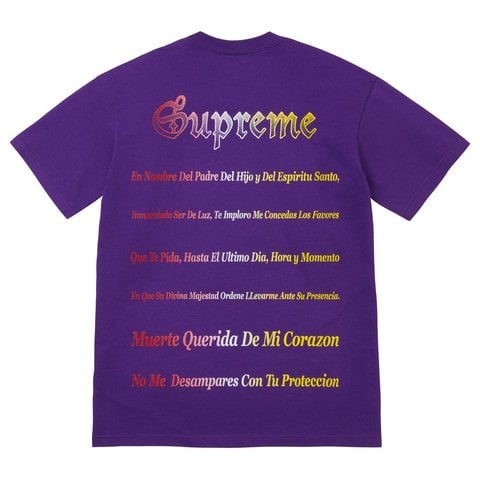 Supreme Grim Reaper Tee - Purple
