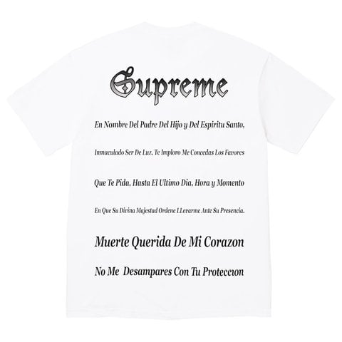 Supreme Grim Reaper Tee - White