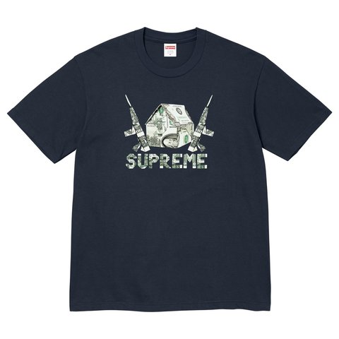 Supreme Origami Tee - Navy