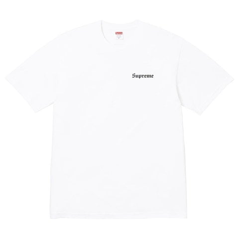 Supreme Paris Is Burning Tee - White