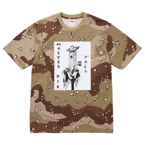 Supreme Supreme/Mike Kelley Tee - Chocolate Chip Camo