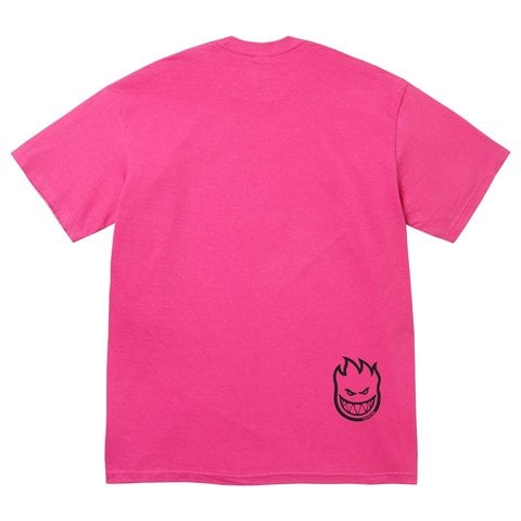 Supreme Supreme®/Spitfire® Flag Tee - Fuchsia