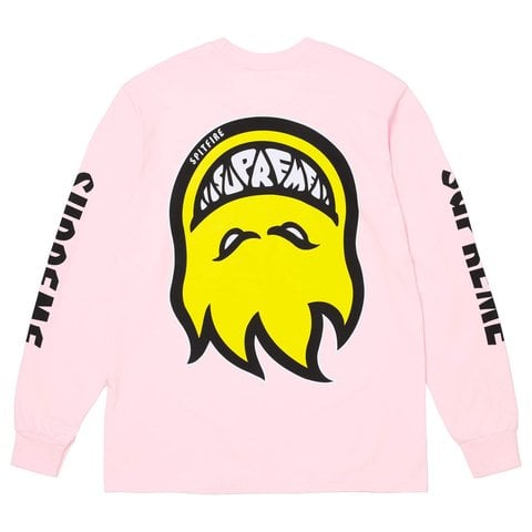 Supreme Supreme®/Spitfire® L/S Tee - Light Pink