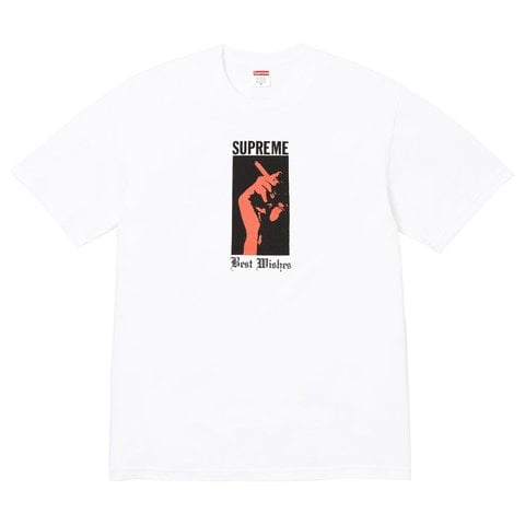 Supreme Wish Tee ホワイト ミディアム Wish Tee - spring/summer 2026 - Supreme