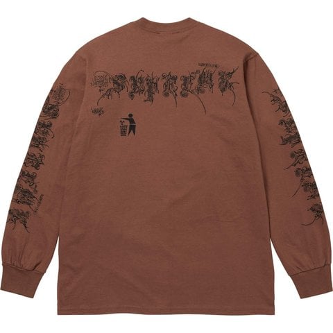 Wombat L/S Tee - spring/summer 2026 - Supreme