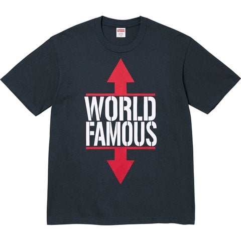 Supreme world famous tee Lサイズ RED World Famous Tee - spring/summer 2026 - Supreme
