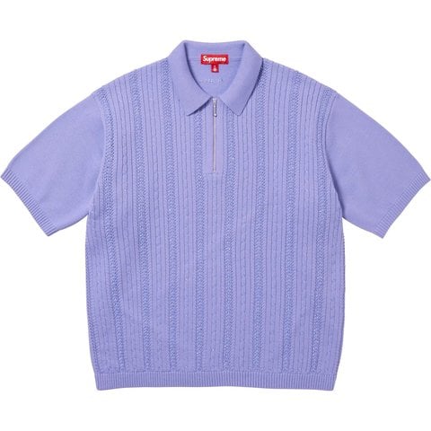トップス supreme Beaded Zip S/S Polo Sweater S Beaded Zip Polo - spring/summer 2026 - Supreme