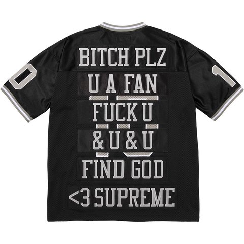 Supreme Find God Football Jersey - Black