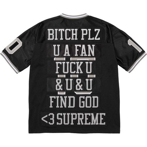 Supreme Find God Football Jersey - Black