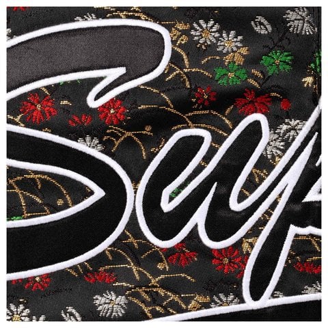 Floral Jacquard Baseball Jersey - Supreme