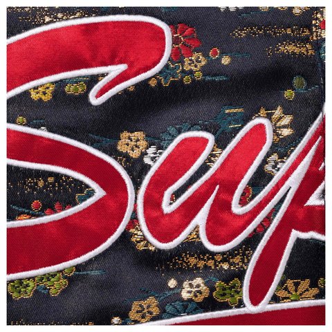Floral Jacquard Baseball Jersey - Supreme