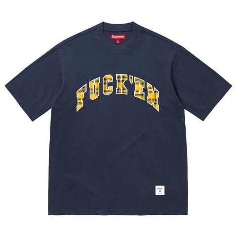 Fuck Em Plaid S/S Top - spring/summer 2026 - Supreme