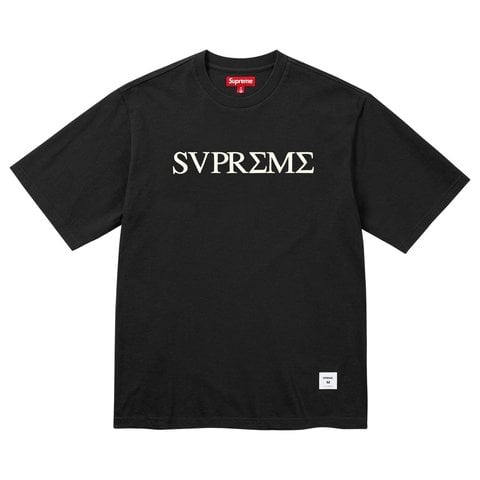 Supreme Greek S/S Top - Black