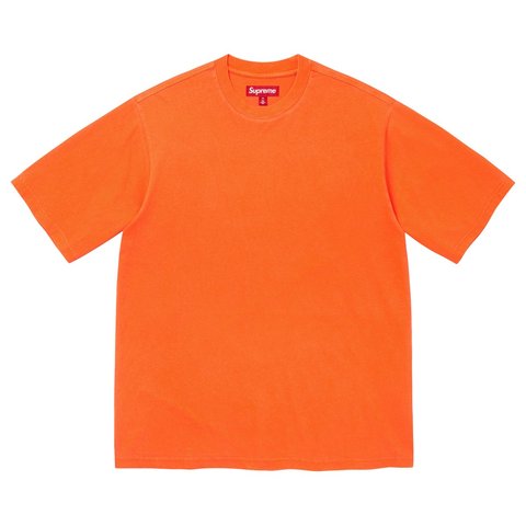 Supreme Rhinestone Script S/S Top - Orange