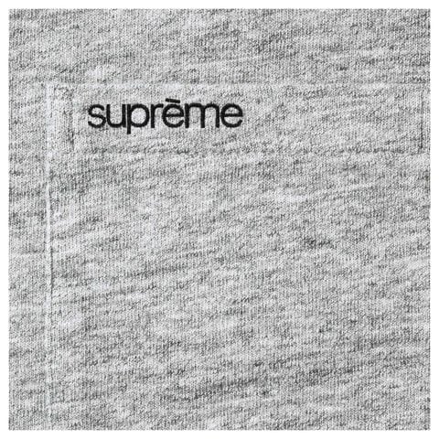トップス Supreme S/S Pocket Tee Heather Grey M S/S Pocket Tee - spring/summer 2026 - Supreme