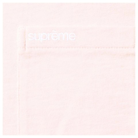 Supreme S/S Pocket Tee - Pink