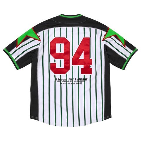 Supreme Stars Baseball Jersey - Stripe
