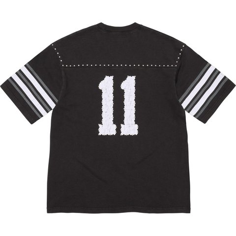 Supreme Studded S/S Football Top - Black