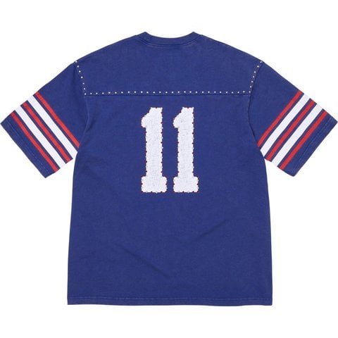 Supreme Studded S/S Football Top - Blue