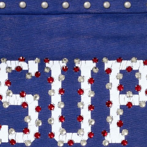 Supreme Studded S/S Football Top - Blue