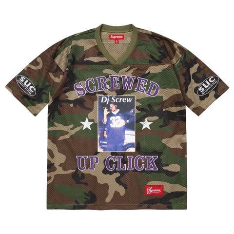 Supreme/DJ Screw Football Jersey - Supreme
