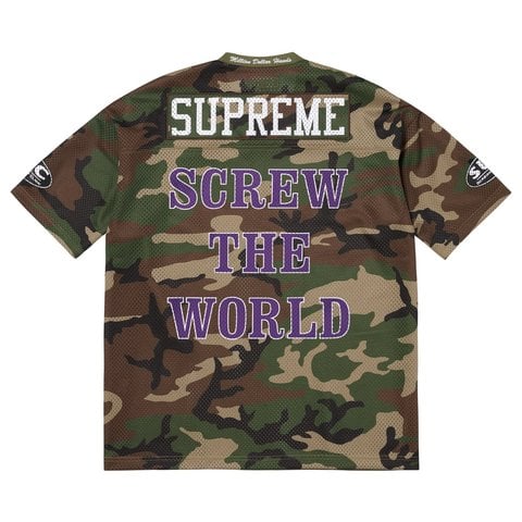 Supreme/DJ Screw Football Jersey - Supreme