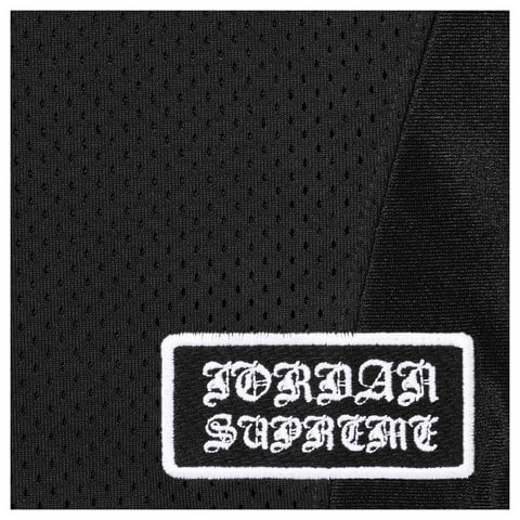 Supreme Supreme®/Jordan® Warm Up Jersey - Black