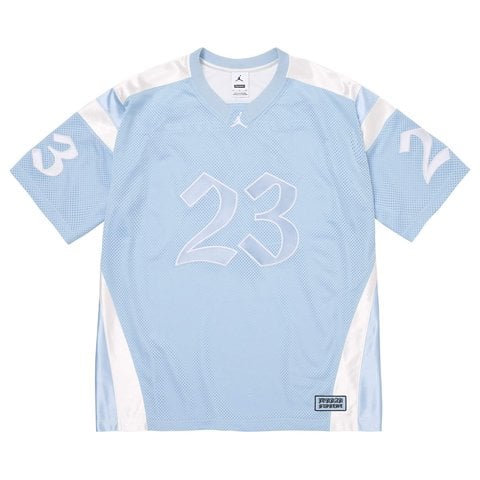 Supreme Supreme®/Jordan® Warm Up Jersey - Light Blue