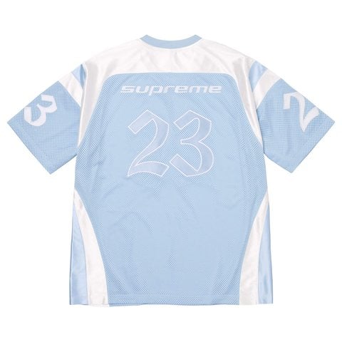 Supreme Supreme®/Jordan® Warm Up Jersey - Light Blue