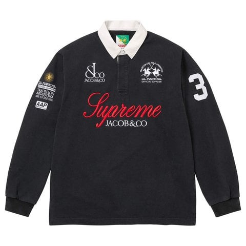 Supreme Supreme®/La Martina/Jacob & Co Rugby - Black