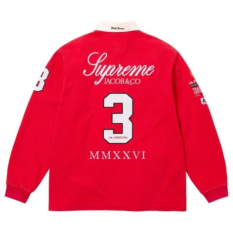 Supreme Supreme®/La Martina/Jacob & Co Rugby - Red